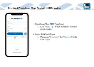 Template Rhb Tradesmart CARA BUKA AKUN RHB sekuritas akun invest | DOCX