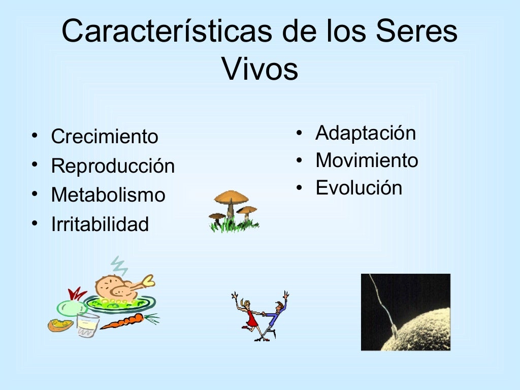 Caracteristicas Mas Representativas De Un Ser Vivo es.slideshare.net