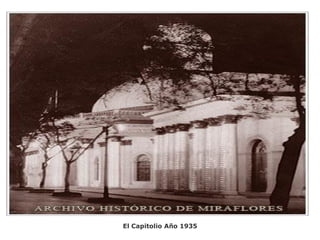 El Capitolio Año 1935
 