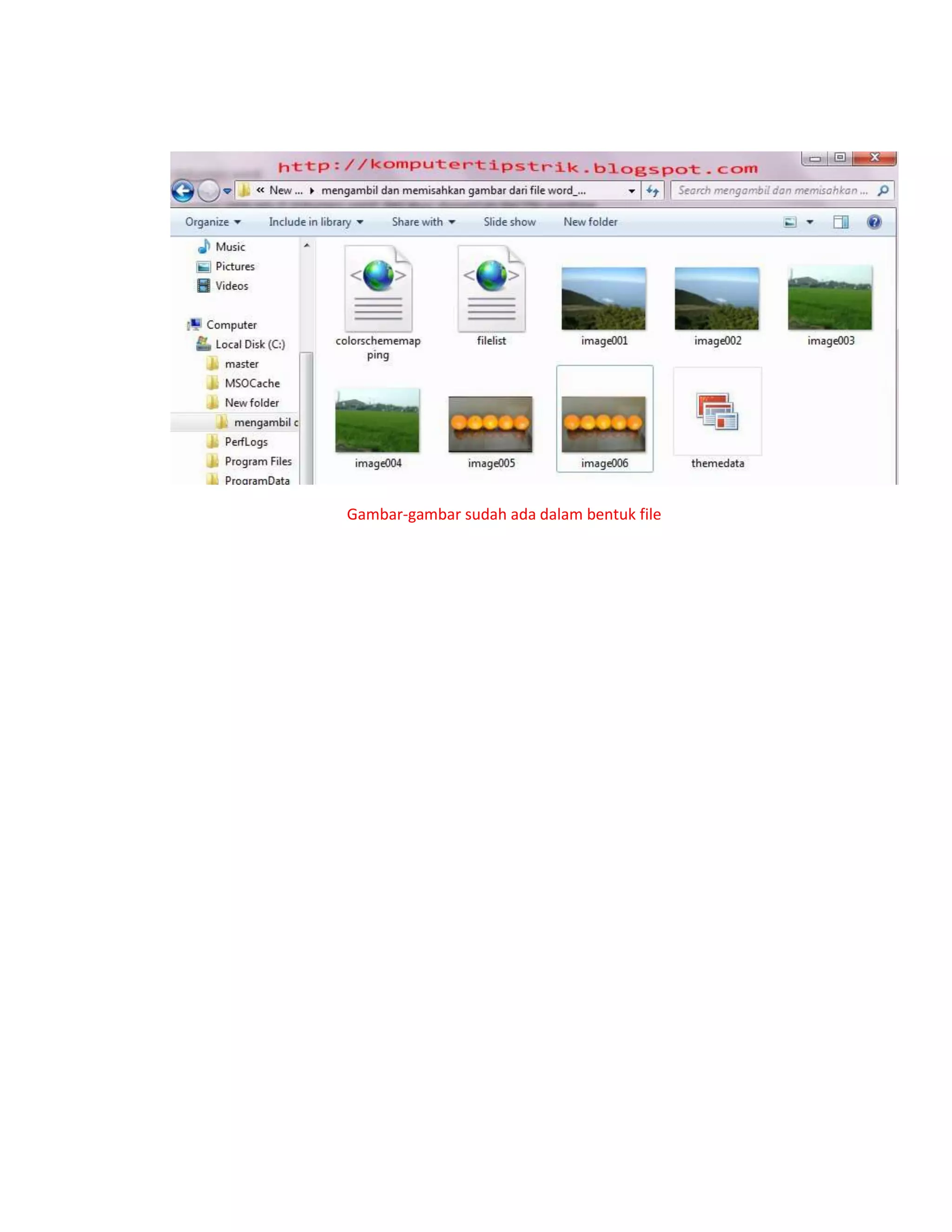 Cara copy paste dari website | DOCX