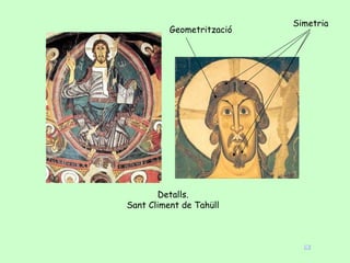 Simetria
          Geometrització




       Detalls.
Sant Climent de Tahüll
 