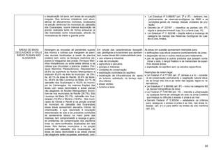 a desativação da lavra, em áreas de ocupação
irregular. Nos terrenos cristalinos com abun-
dância de afloramentos rochosos, localizados
na porção centro-sul do município do Jaboatão
dos Guararapes, ocorre intensa exploração de
granito realizada tanto de forma artesanal (e
não licenciada) como mecanizada, através de
mineradoras de médio e grande porte.
• Lei Estadual n
o
9.989/87 (art. 2o
e 3o
) – definem, res-
pectivamente, as reservas ecológicas da RMR e as
condições gerais de manejo dessas unidades de pro-
teção;
• Decreto-Lei no
227/67 – classifica as jazidas (art. 5
o
),
regula a pesquisa mineral (cap. II) e a lavra (cap. III);
• Lei Estadual no
11.622/98 – dispõe sobre a mudança de
categoria de manejo das Reservas Ecológicas de Cae-
tés e Dois Irmãos.
ÁREAS DE BAIXA
DECLIVIDADE (<15%) E
ÁREAS PLANAS NÃO
ALAGÁVEIS
Abrangem as encostas de pendentes suaves
dos morros e colinas que margeiam as planí-
cies aluviais localizadas a oeste da planície
costeira bem como os terraços marinhos dis-
postos à retaguarda das praias (Terraços Mari-
nhos Holocênicos) ou entre estes últimos e as
colinas que circundam a planície costeira (Ter-
raços Marinhos Pleistocênicos). Representam
29,5% da superfície do Núcleo Metropolitano e
totalizam 43,6% da área do município de Olin-
da, 40,1% da área do Recife, 30,8% de More-
no, 26,4% de São Lourenço da Mata, 23,1% de
Jaboatão dos Guararapes e 16,2% do municí-
pio de Camaragibe. As maiores frações das
áreas com baixa declividade e áreas planas
não alagáveis do Núcleo Metropolitano encon-
tram-se nos municípios de Recife (28,7%), São
Lourenço da Mata (23,1%), Jaboatão dos Gua-
rarapes (19,9%) e Moreno (19,6%). Nos muni-
cípios de Olinda e Recife e na porção oriental
do município do Jaboatão dos Guararapes
essas áreas apresentam elevados índices de
urbanização, o que, associado à ocupação
desordenada do solo e às precárias condições
de saneamento básico na maior parte das
mesmas, tem comprometido a recarga e gera-
do problemas de contaminação dos aqüíferos
livres ou semi-confinados localizados em tais
áreas. Nos demais municípios e na porção
ocidental de Jaboatão dos Guararapes, as
áreas de baixa declividade e as áreas planas
não alagáveis estão ocupadas, sobretudo, com
Em virtude das características topográfi-
cas, geológicas e locacionais que apresen-
tam, essas áreas têm potencialidade para:
• uso urbano e industrial;
• vias de circulação;
• agricultura e pecuária;
• granjas e chácaras;
• unidades de conservação;
• explotação controlada do aqüífero;
• localização de infra-estrutura de apoio
ao turismo, sobretudo, no terraço mari-
nho inferior;
• áreas verdes;
• turismo e lazer.
As áreas em questão apresentam restrições para:
• edificações cuja altura ocasione sombreamento da praia;
• disposição de lixo e outros resíduos sem tratamento;
• uso de agrotóxico e outros produtos que possam conta-
minar o solo, o lençol freático e os mananciais de super-
fície dessas áreas;
• explotação do aqüífero sem os estudos específicos.
Restrições de ordem legal:
• Lei Federal no
4.771/65 (art. 2
o
, alíneas a e b) – conside-
ra de preservação permanente a vegetação natural situa-
da ao longo dos rios e ao redor das lagoas, lagos ou re-
servatórios;
• Lei Estadual no
9.860/86 (art. 8
o
) – inclui na categoria M2
as bacias hidrográficas da área;
• Lei Federal no
7.661/88 (art. 10) – interdita a urbanização
ou qualquer forma de utilização do solo na Zona Costeira
que impeça ou dificulte o acesso à praia e ao mar;
• Decreto Federal n
o
5.300/04 – estabelece os critérios
para assegurar o acesso à praia e ao mar, nas áreas lo-
teadas (art. 21) e para definir os limites da orla marítima
(art. 23).
68
 