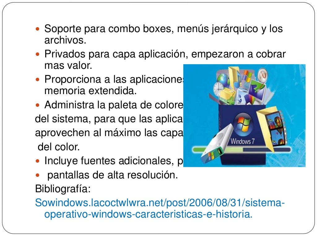 Características de un Sistema Operativo.( Móvil