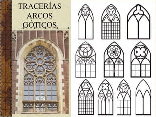 TRACERÍAS
ARCOS
GÓTICOS
 