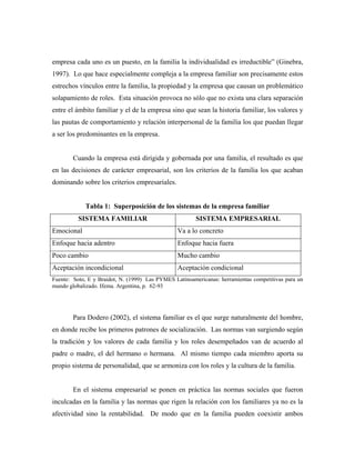 Caracteristicas de la empresa familiar | PDF