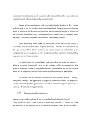 Caracteristicas de la empresa familiar | PDF