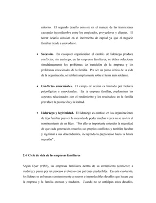 Caracteristicas de la empresa familiar | PDF