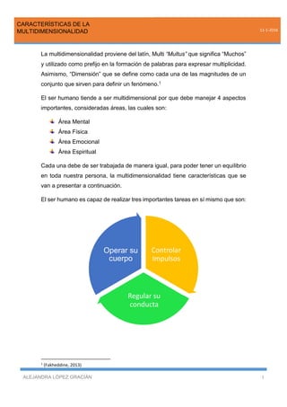 Caracteristicas de la_multidimensionalid | PDF