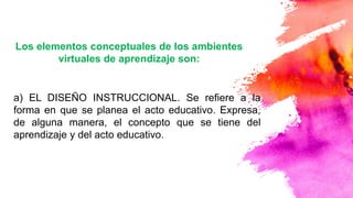 Características de los AVA