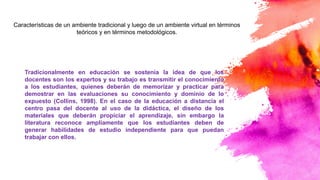 Características de los AVA