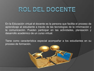 Caracteristicas de los roles del estudiante y el docente | PPTX