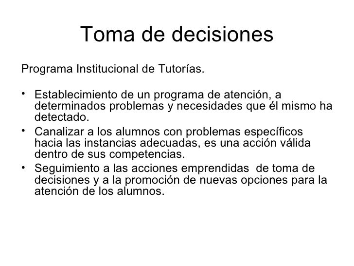 Caracteristicas de un tutor