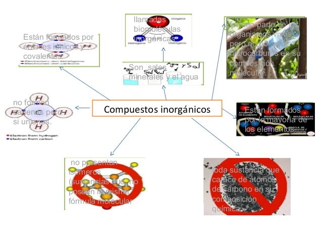 Caracteristicas de sustancias organicas e