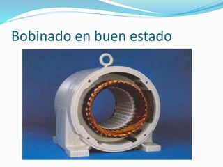 Caracteristicas en el devanado de motores electricos trifasicos | PPTX