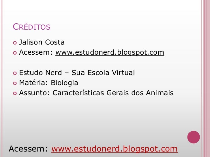 Caracteristicas dos nerds