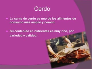  Las rojas: animales adultos como la vaca. Pero  en el matadero:Ternera de leche: no ha cumplido el 1 de edad