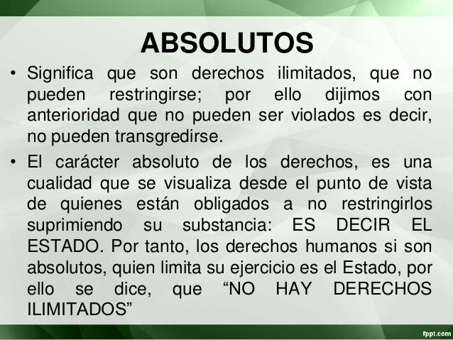 Caracteristicas y clasificacion dh