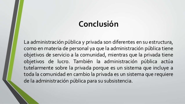 Características y funciones de la administración pública y la empresa…