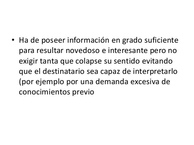 Caracteristicas y propiedades textuales