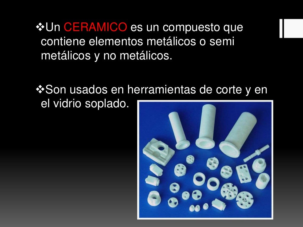 Caracterización del material y su utilización en los procesos