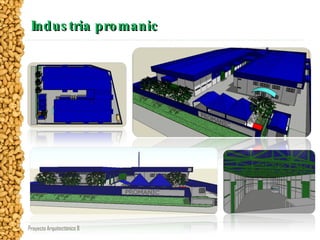 Industria promanic Proyecto Arquitectónico 8 