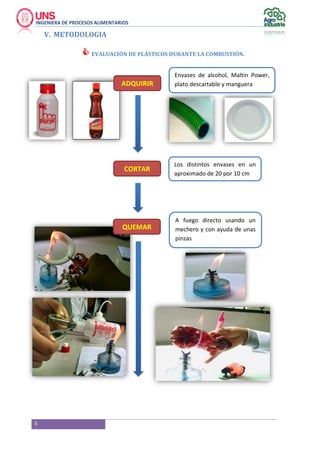 Caracterizacion fisica de los envases de plastico | PDF