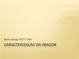 Nuno Araújo Nº21 1104

CARACTERIZAÇÃO DA IMAGEM
 