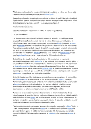 Caracterizcion pypes peru