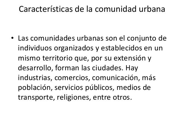 Características delapoblaciónruralyurbana