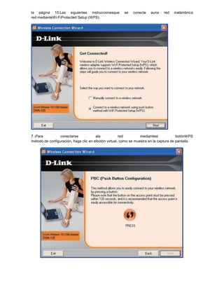 Características Guía De Instalación Usb D-Link Dwa-125 | PDF