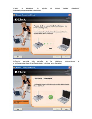 Características Guía De Instalación Usb D-Link Dwa-125 | PDF