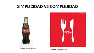 SIMPLICIDAD VS COMPLEJIDAD
Fuente: Google Photos
Fuente: Google Photos
 