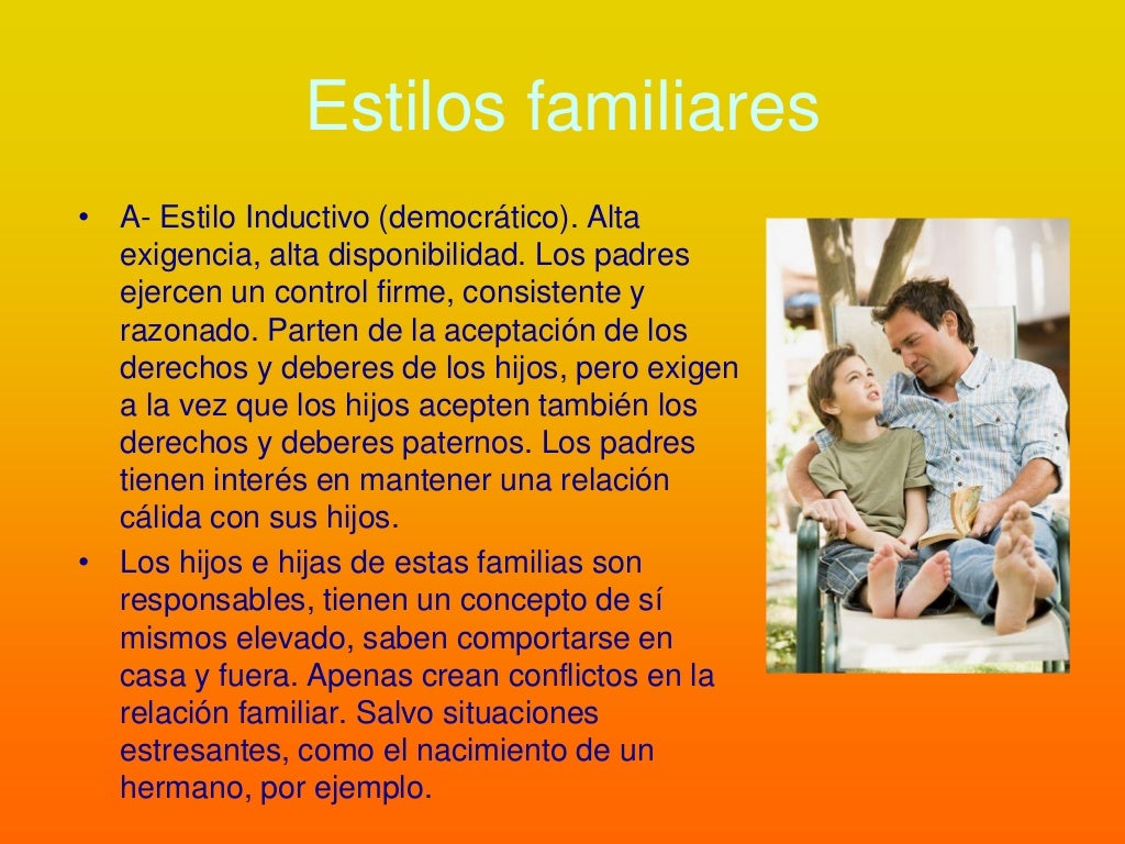 Características de la familia