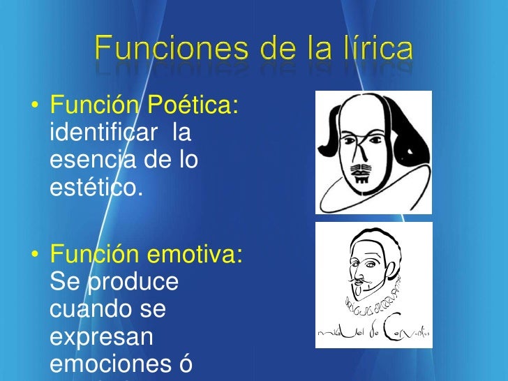 CaracteríSticas Del Genero Lirico 2