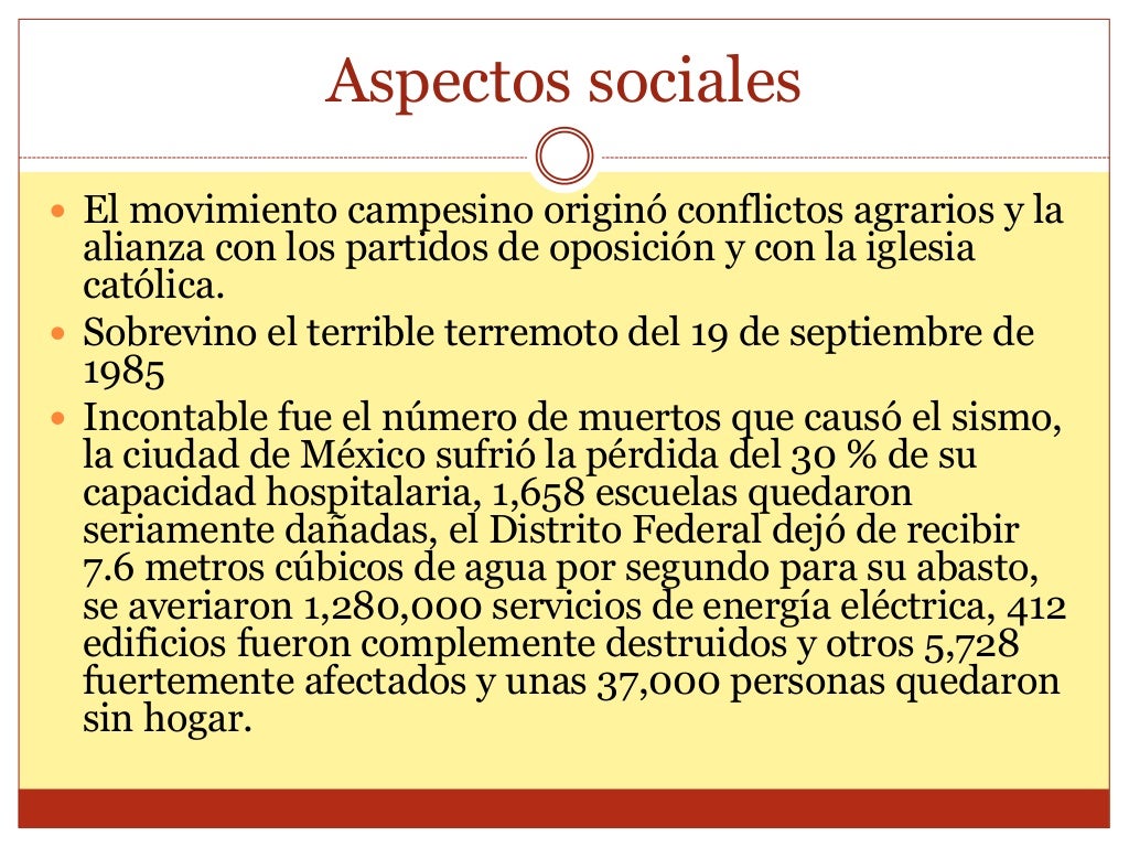Características del gobierno de miguel de la madrid Características del gobierno de miguel de la madrid