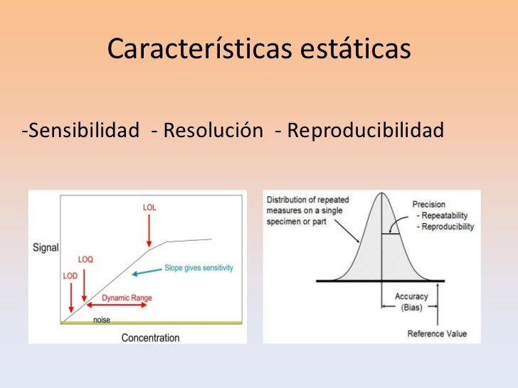 Características de un instrmento de medición
