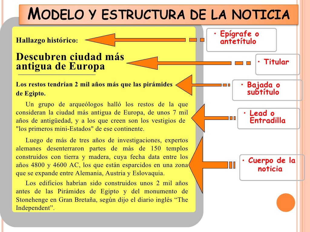 La noticia