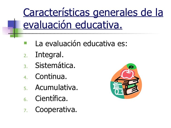 Resultado de imagen para imagenes que explique sobre la Características de la evaluación de los aprendizajes