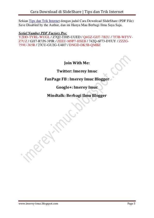 Cara Mendownload Pdf