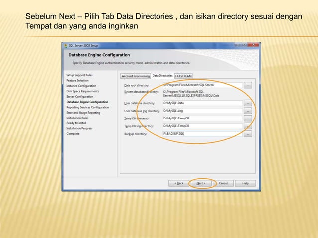 Cara instalasi sql server | PPT