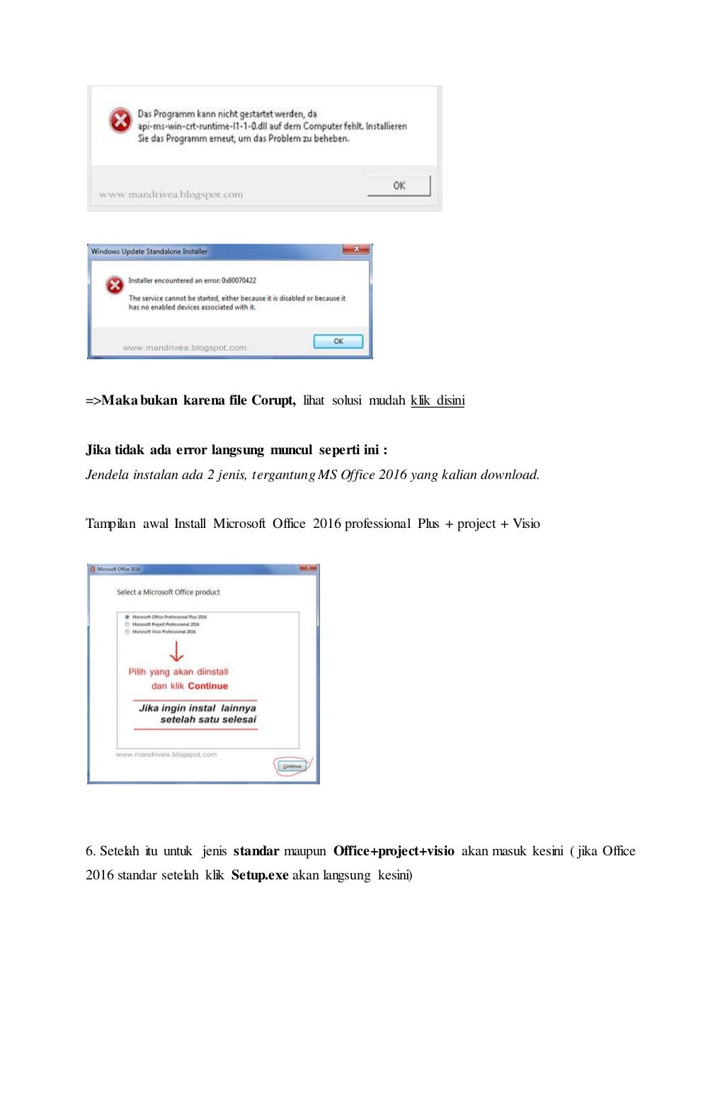 Cara install microsoft office 2016