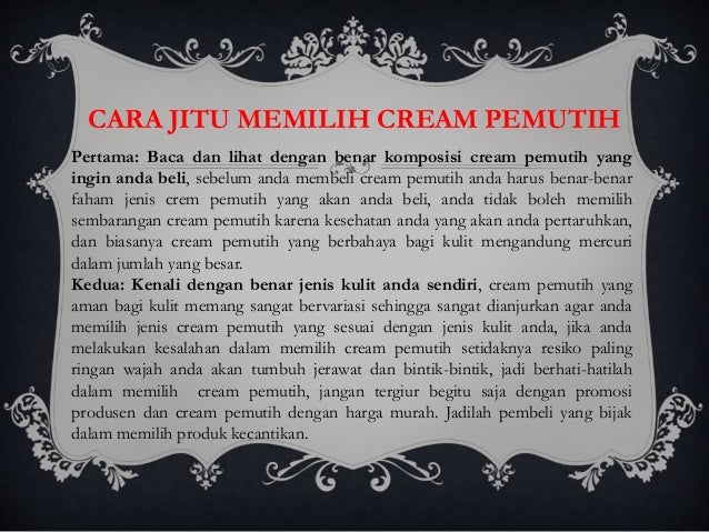 Bolehkah Ibu Hamil Menggunakan Krim Pemutih Wajah Bolehkah Ibu Hamil Menggunakan Krim Pemutih Wajah
