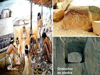 Mural Grabados en piedra CARAL CARAL 