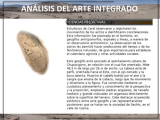 ANÁLISIS DEL ARTE INTEGRADO
CIENCIAS PREDICTIVAS
 