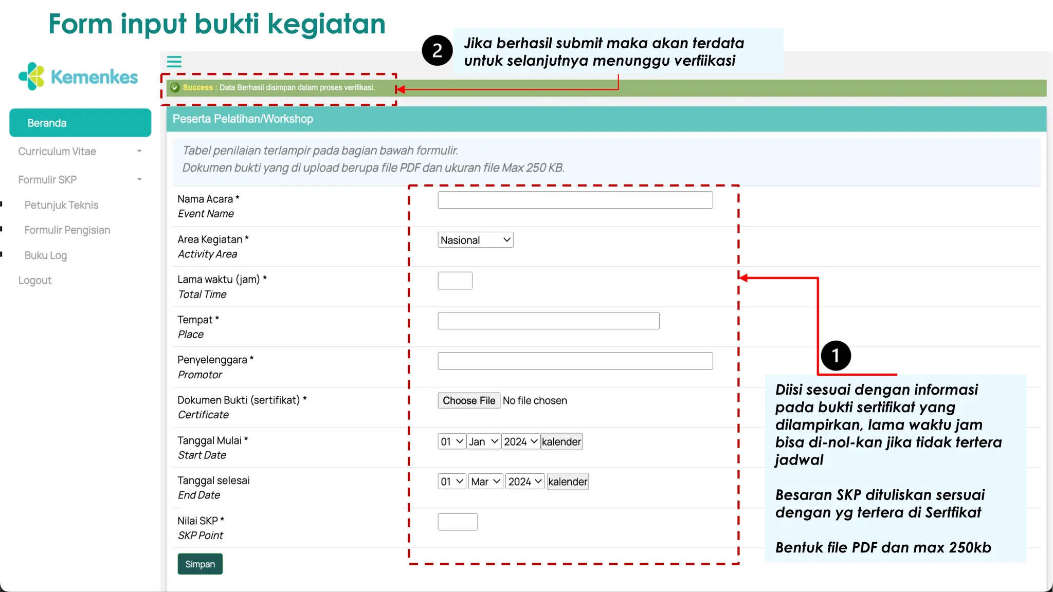 Cara Login Ke SKP Platform V1 Kemenkes Terbaru PDF Cara login ke skp platform v1 kemenkes terbaru pdf