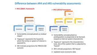 District Level Vulnerability Assessment- 26th Annual Confernce of AERA (India) -: By  Dr C A Rama Rao