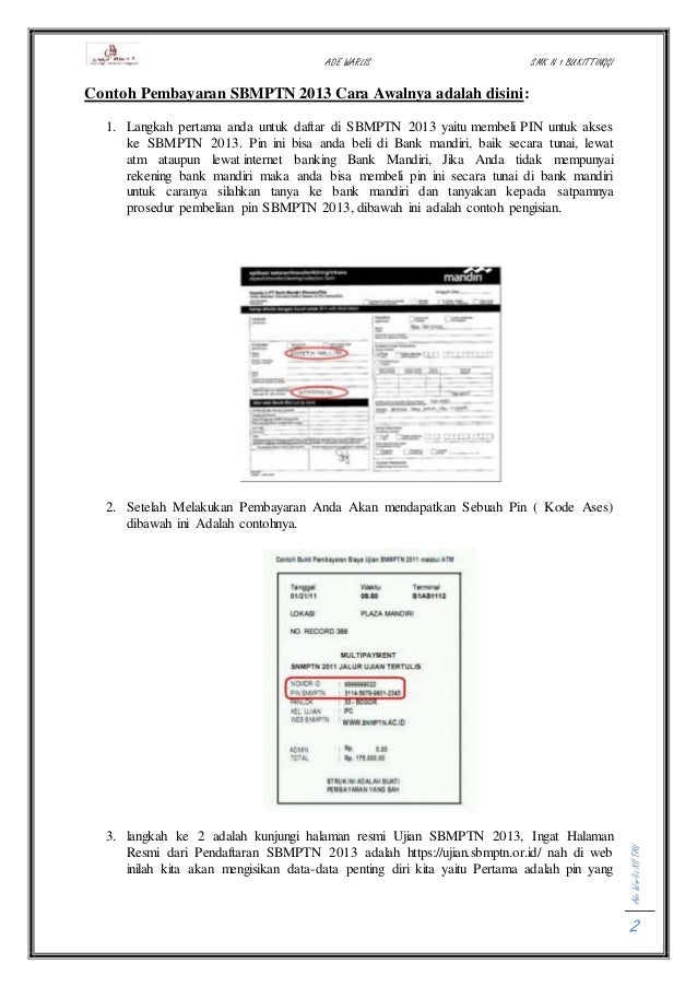Cara melamar perguruan tinggi lewat internet