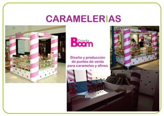 CARAMELER ASI
Diseño y producción
de puntos de venta
para caramelos y afines