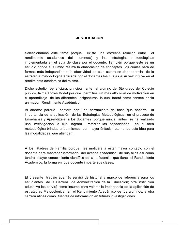 estrategias metodologicas en el rendimiento academico 6 728
