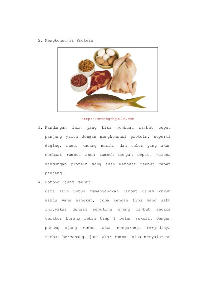 Cara Memanjangkan Rambut Lelaki : Cara Cepat Memanjangkan Rambut Secara